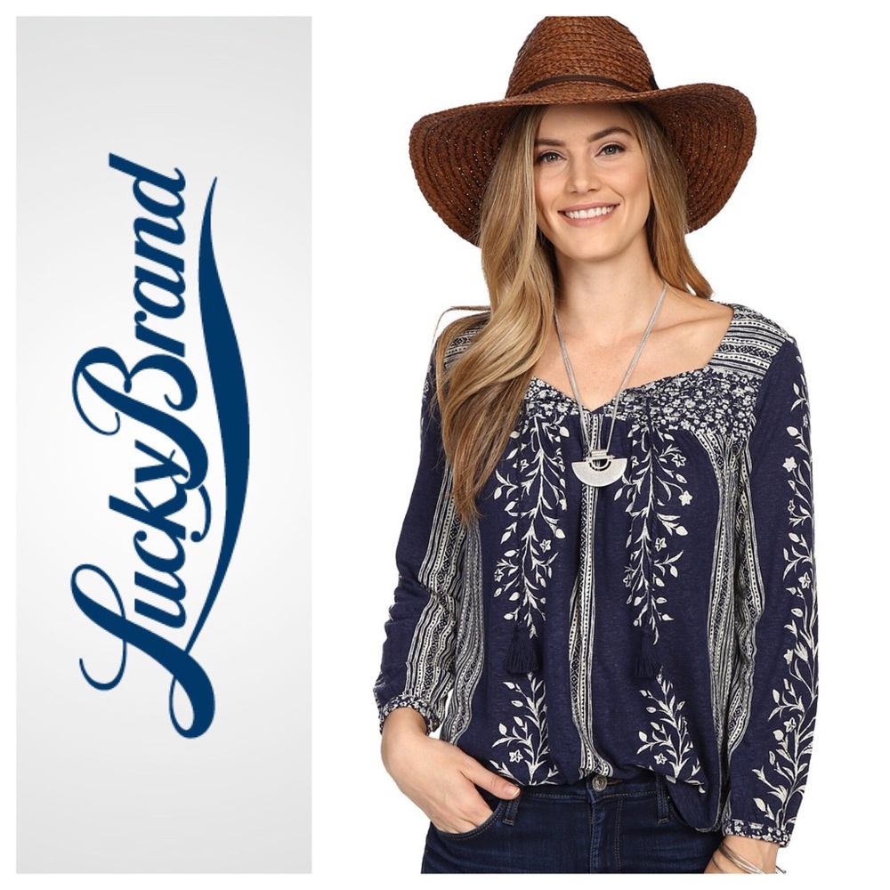 Lucky Brand top. Small.